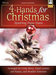 4-Hands for Christmas piano sheet music cover Thumbnail